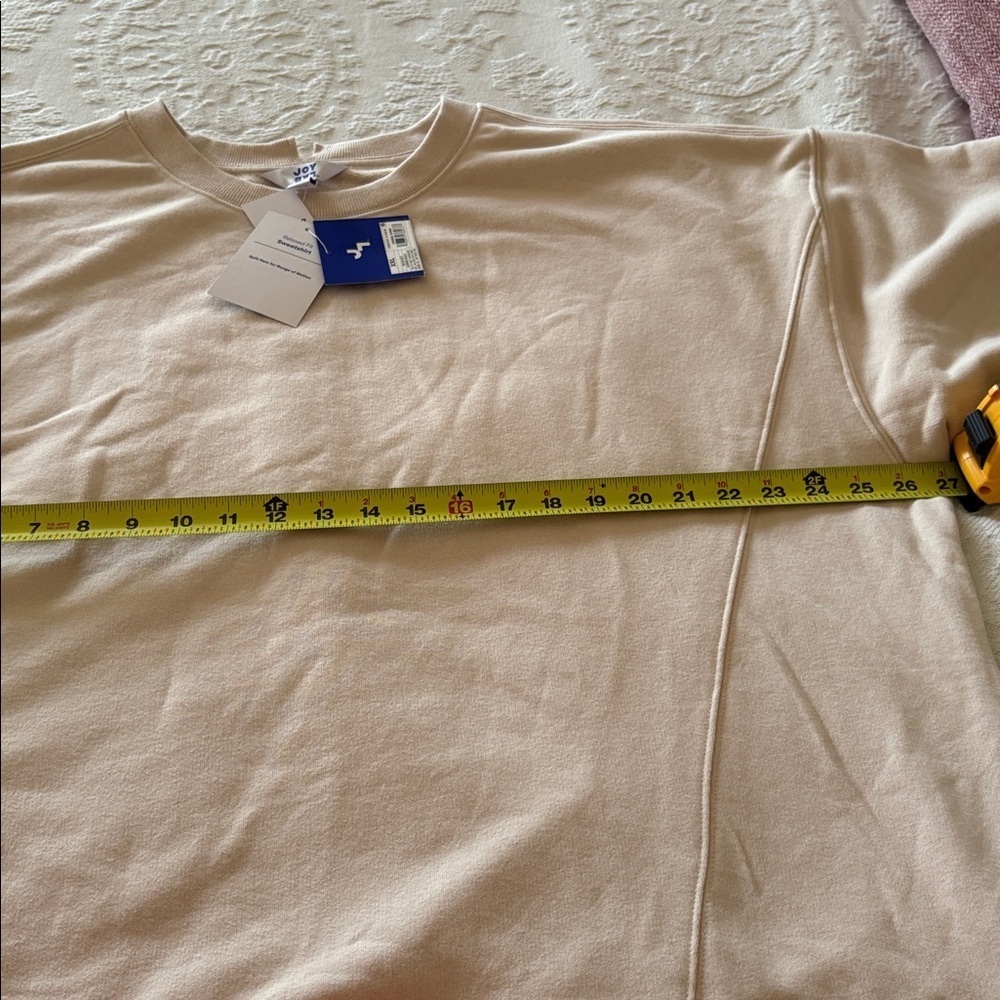 BNWT JoyLab Cream Pullover - Picture 7 of 11